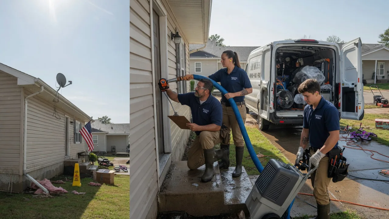 Ceiling Water Damage Restoration in Delmita, TX near me
